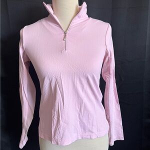 Kids The Wellington Collection Pink Quarter-Zip riding Top